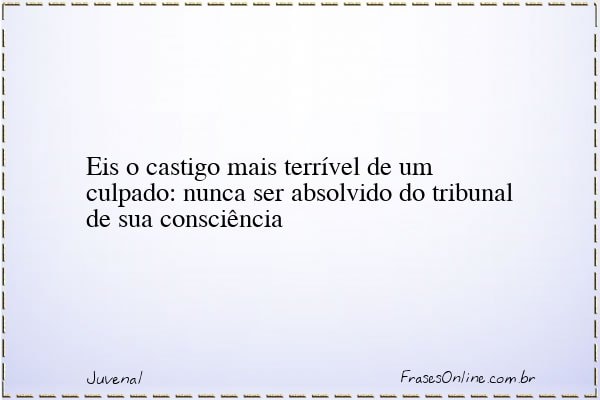 Frase de Juvenal