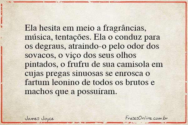 Frase de James Joyce