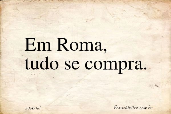 Frase de Juvenal
