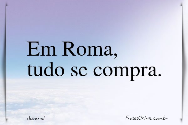 Frase de Juvenal