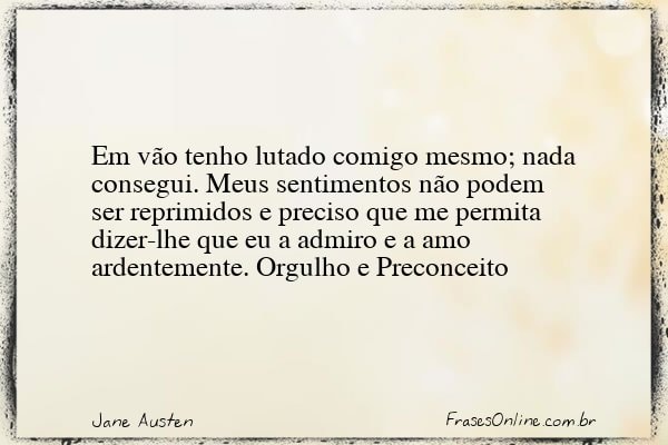 Frase de Jane Austen