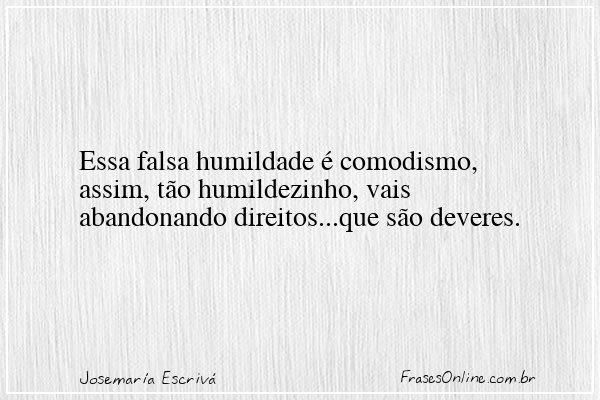 Frase de Josemaría Escrivá