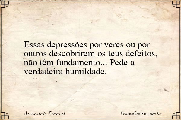 Frase de Josemaría Escrivá