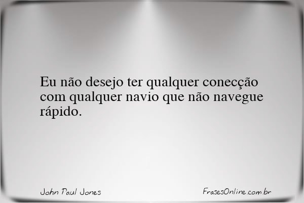 Frase de John Paul Jones