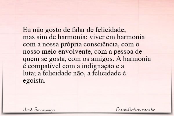 Frase de José Saramago