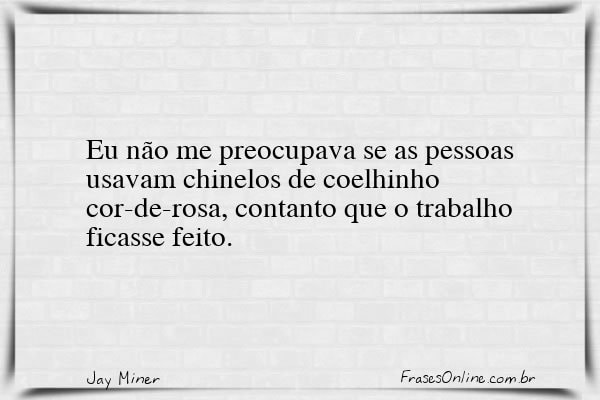 Frase de Jay Miner