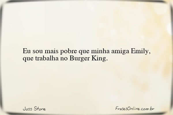 Frase de Joss Stone