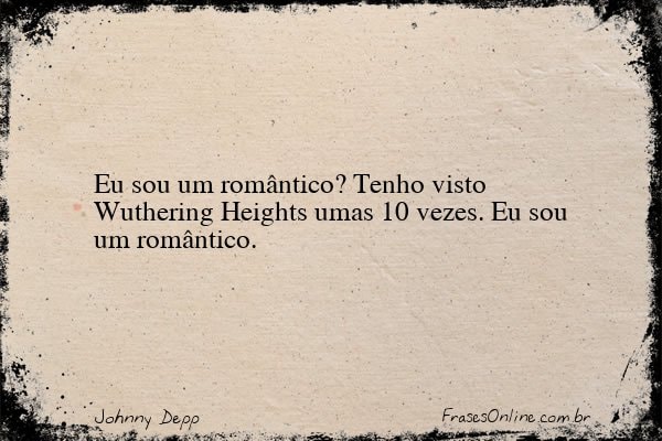 Frase de Johnny Depp