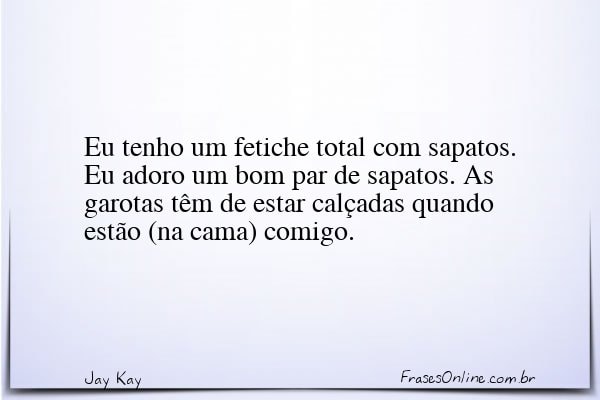 Frase de Jay Kay