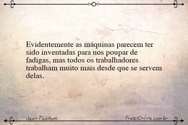 Frase de Jean Paulhan