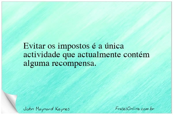 Frase de John Maynard Keynes