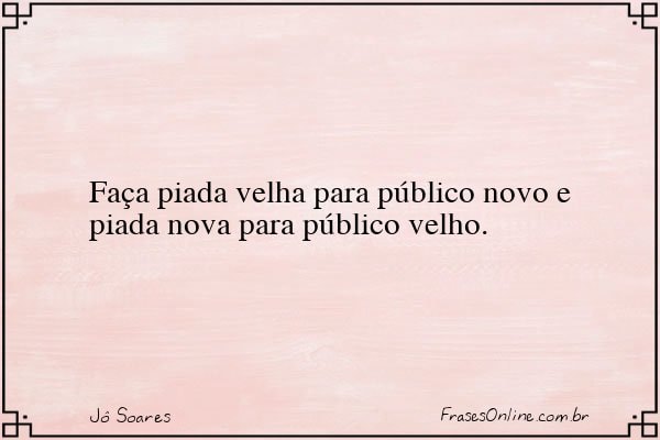 Frase de Jô Soares
