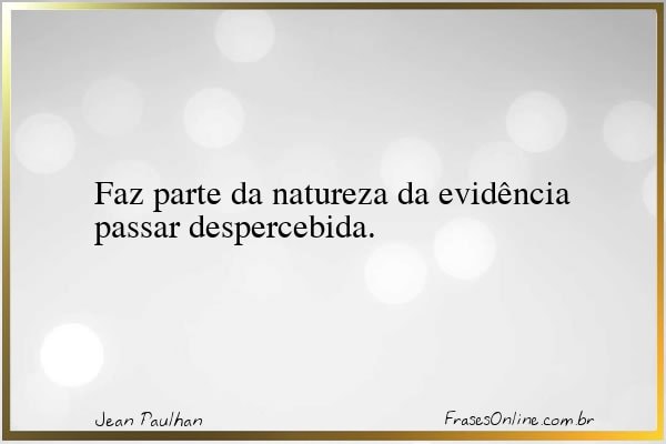Frase de Jean Paulhan