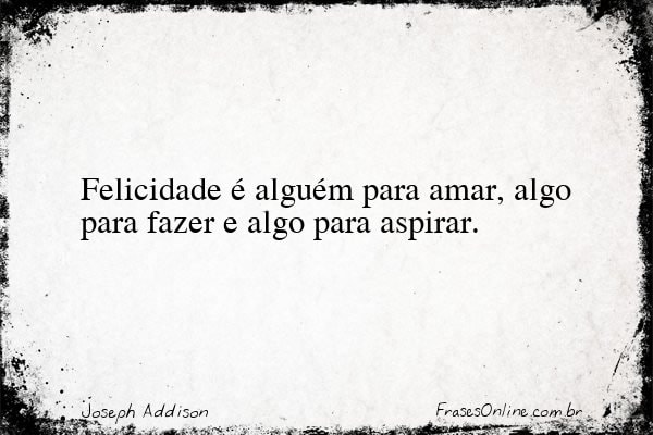 Frase de Joseph Addison