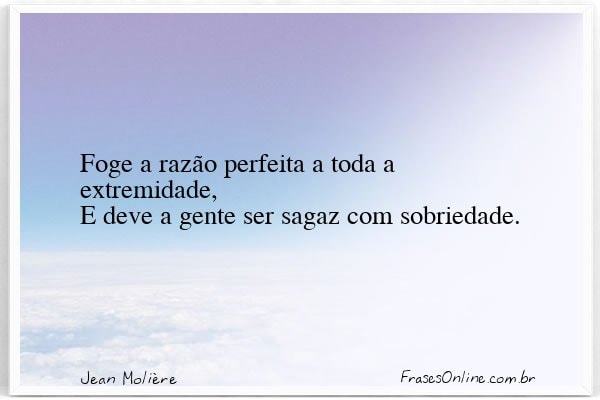 Frase de Jean Molière