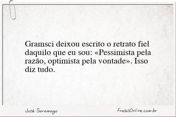 Frase de José Saramago