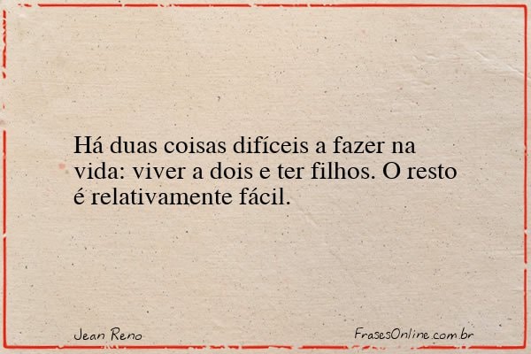 Frase de Jean Reno