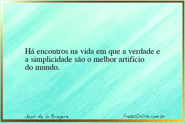 Frase de Jean de la Bruyere