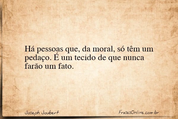 Frase de Joseph Joubert