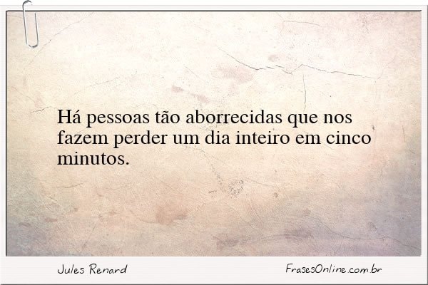 Frase de Jules Renard