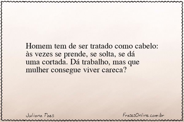 Frase de Juliana Paes