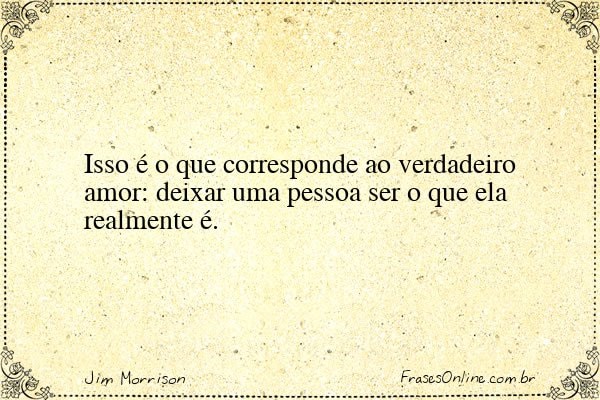 Frase de Jim Morrison