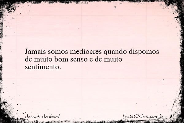 Frase de Joseph Joubert