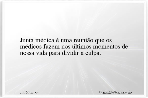 Frase de Jô Soares