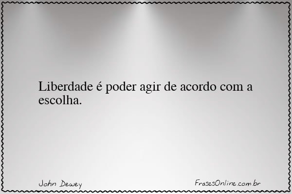Frase de John Dewey