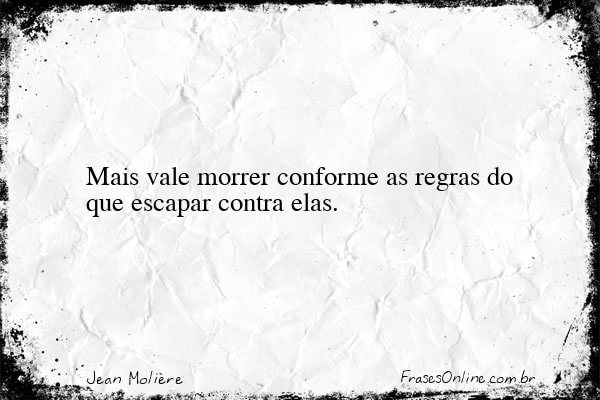 Frase de Jean Molière