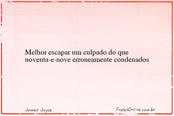 Frase de James Joyce