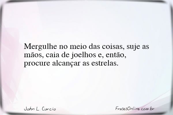 Frase de John L. Curcio