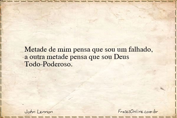 Frase de John Lennon