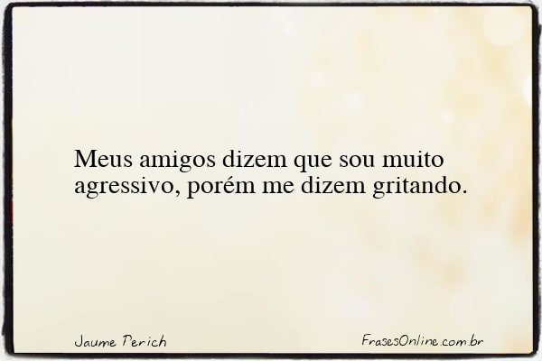 Frase de Jaume Perich
