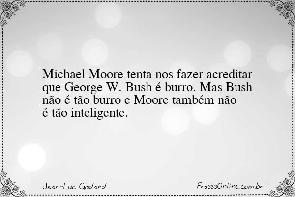 Frase de Jean-Luc Godard