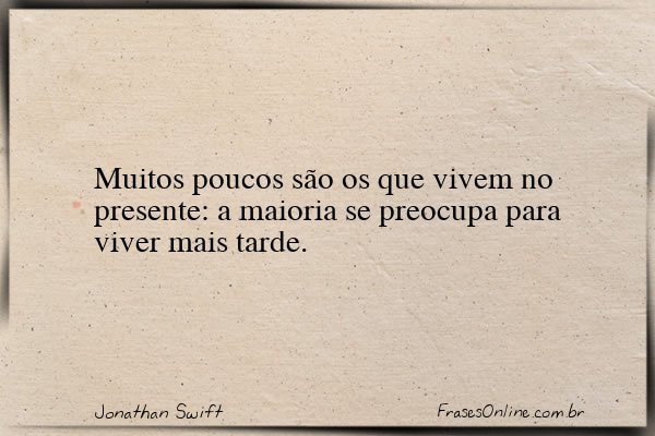 Frase de Jonathan Swift