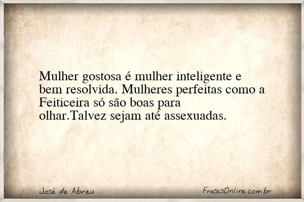 Frase de José de Abreu