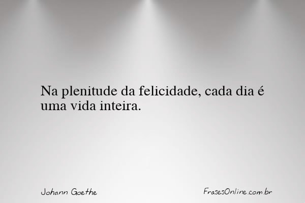 Frase de Johann Goethe