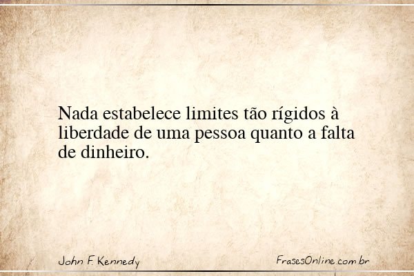 Frase de John F. Kennedy
