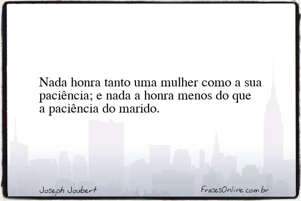 Frase de Joseph Joubert