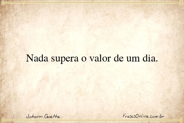 Frase de Johann Goethe