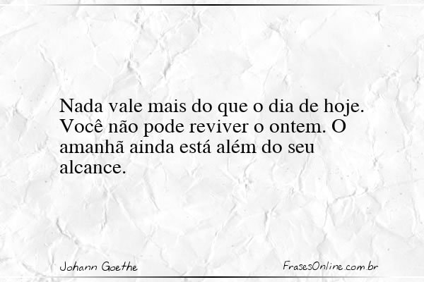 Frase de Johann Goethe