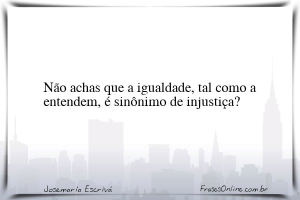 Frase de Josemaría Escrivá