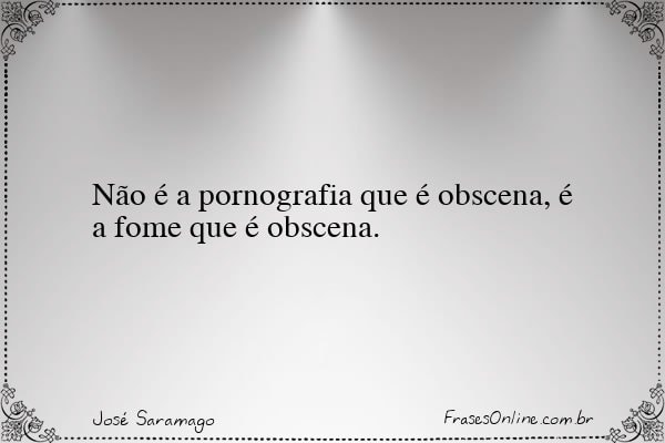 Frase de José Saramago