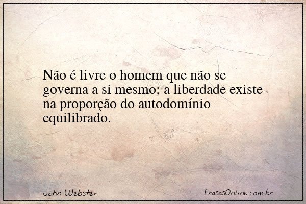 Frase de John Webster
