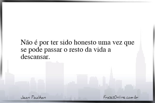 Frase de Jean Paulhan