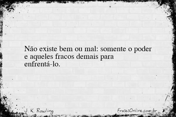 Frase de J. K. Rowling