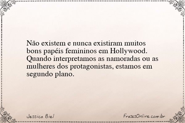 Frase de Jessica Biel