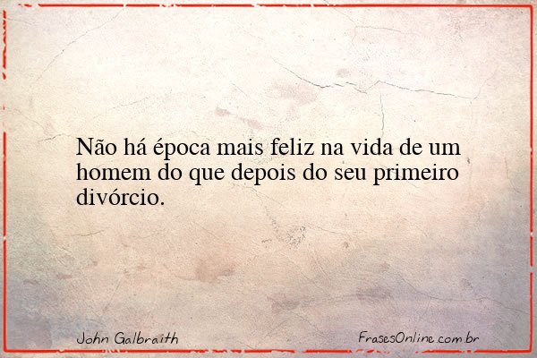 Frase de John Galbraith