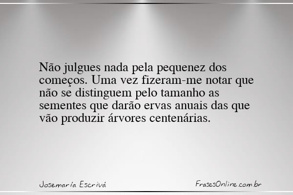 Frase de Josemaría Escrivá